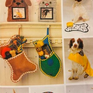 Vintage Butterick 6797 Pattern for Pets  Bed and Accessories Uncut Rare Find